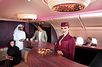 Скидки и акции авиакомпаний на 2017 год. Авиакомпания Qatar Airways/Катарские авиалинии. Promo билеты в бизнес-класс.