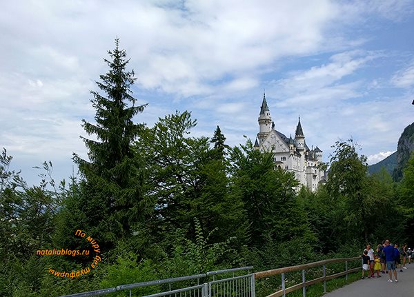 Самый красивый замок в Германии? Нойшванштайн. Альпы